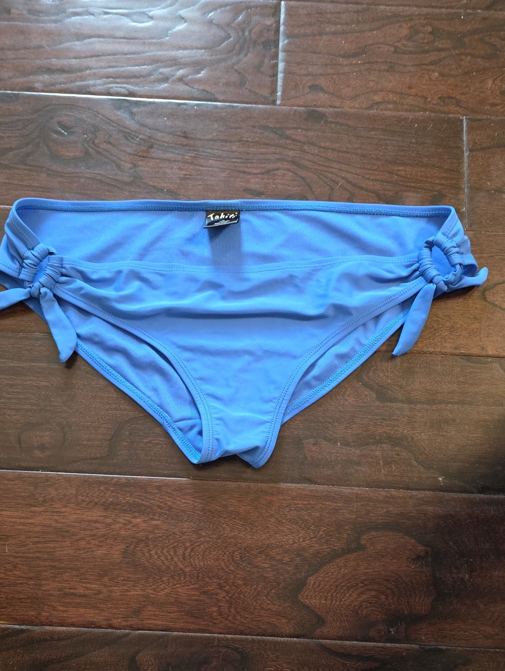 Tahiti Women's Bright Blue Side-Tie Bikini Bottom